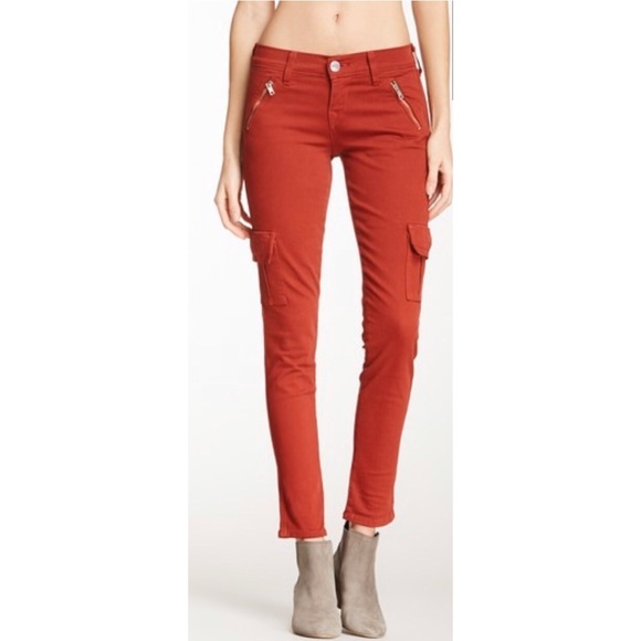 True Religion Pants - 🦋True Religion Burnt Orange Cropped Pants